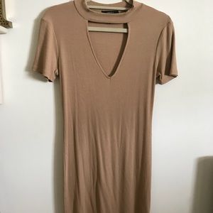 Bodycon cutout dress